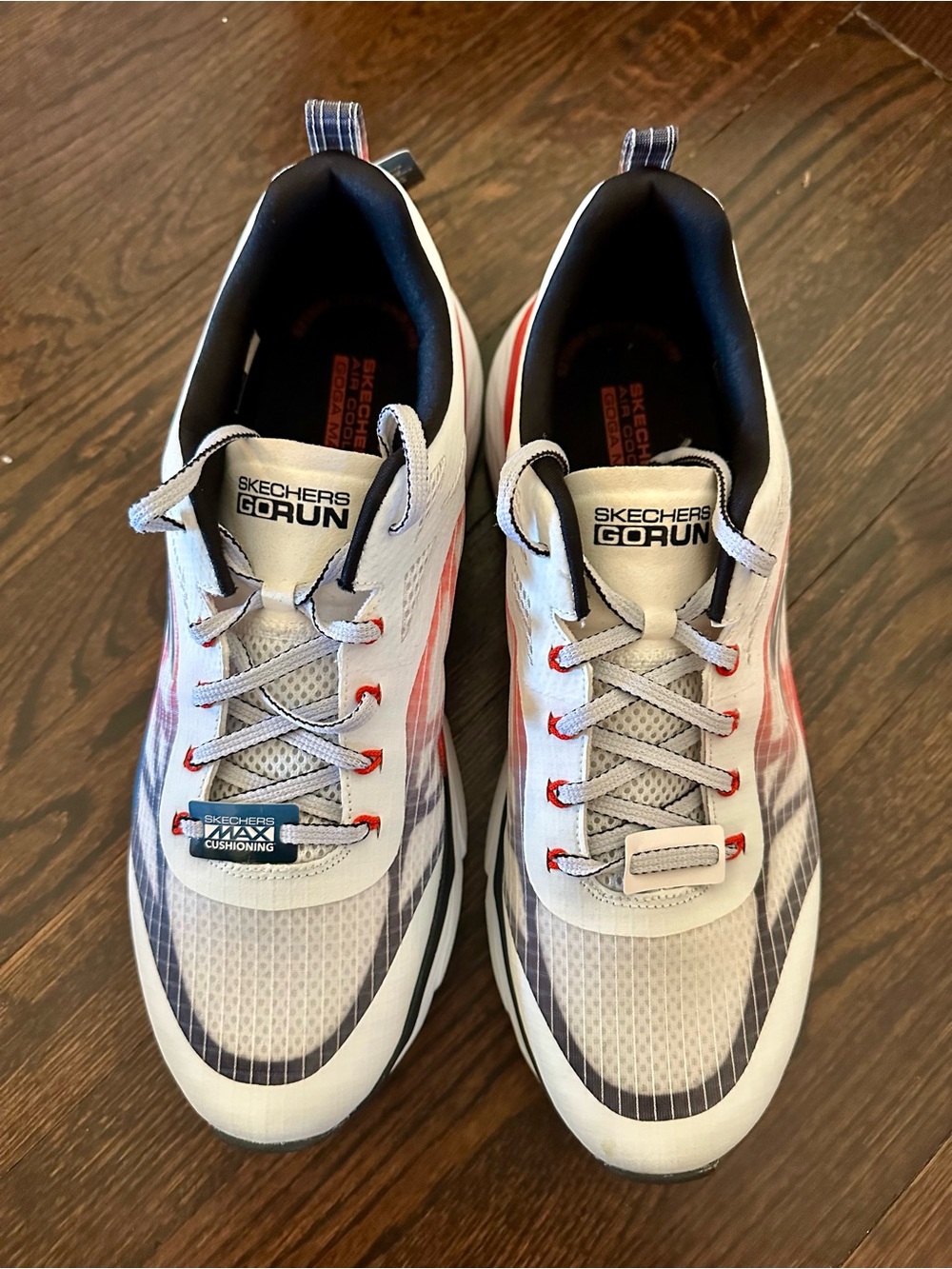 Skechers Men's, Max Cushioning Elite - Safeguard Sneaker White- New!